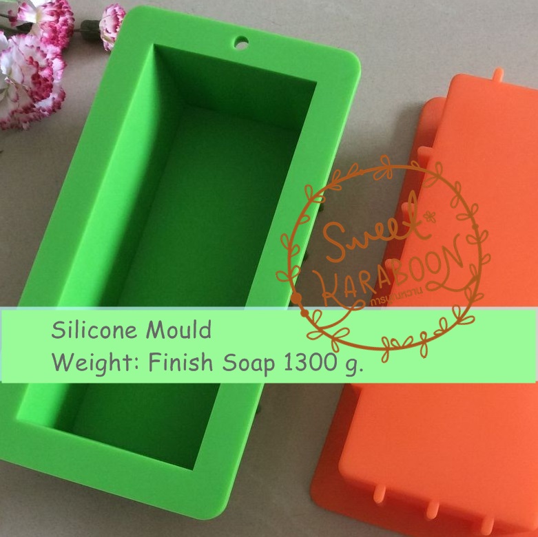 พิมพ์สบู่ซิลิโคน ล็อค PA 1300 -1400 กรัม LOG PADDLE