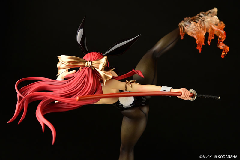 FAIRY TAIL Erza Scarlet High Kick ver. Black Bunny 1/6 Complete Figure(Pre-order)(Single Shipment)