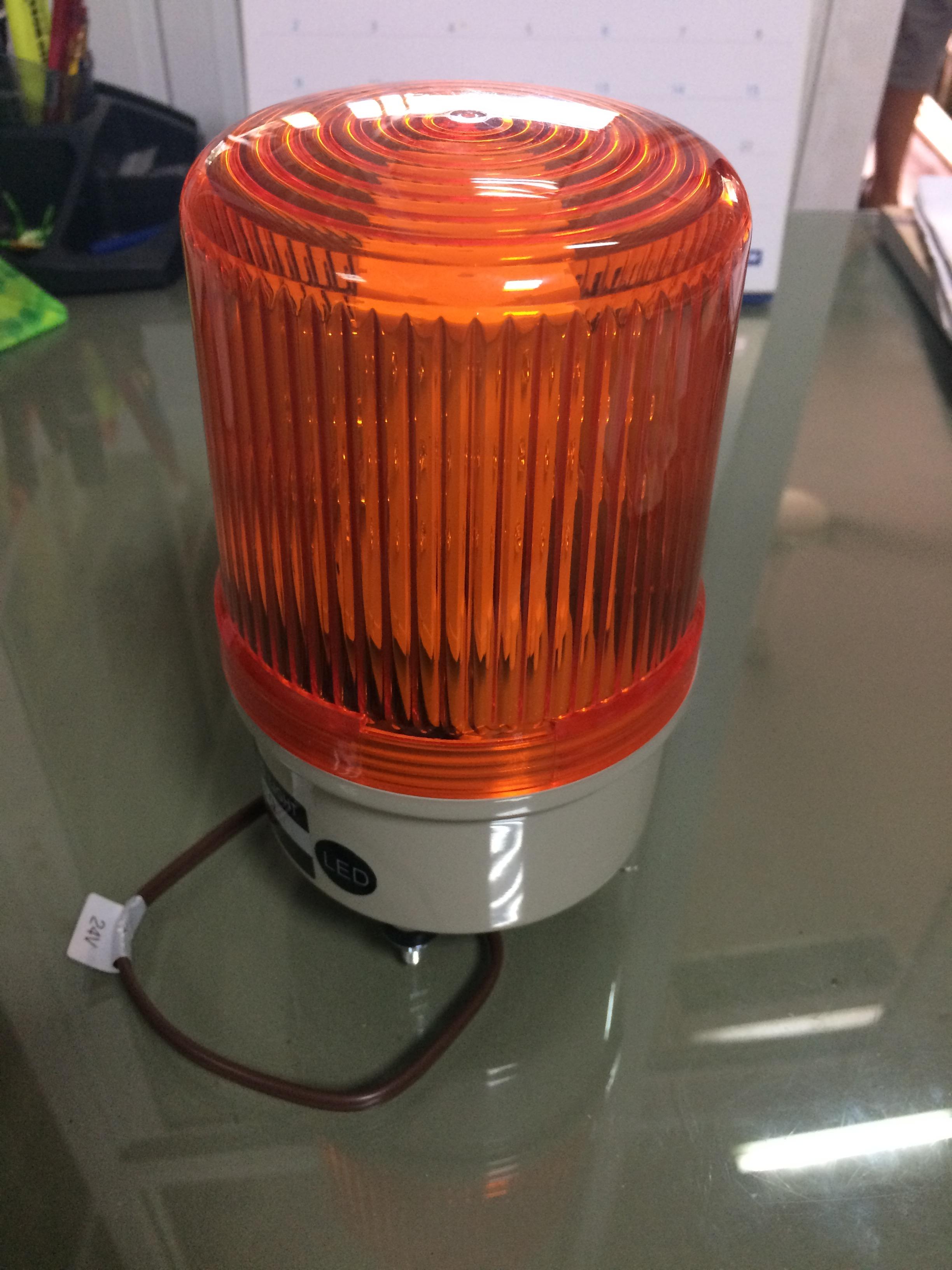 ไฟไซเรนหมุนหลอด LED 12V 24V 220V ขนาด 80 100 120 160 180 mm