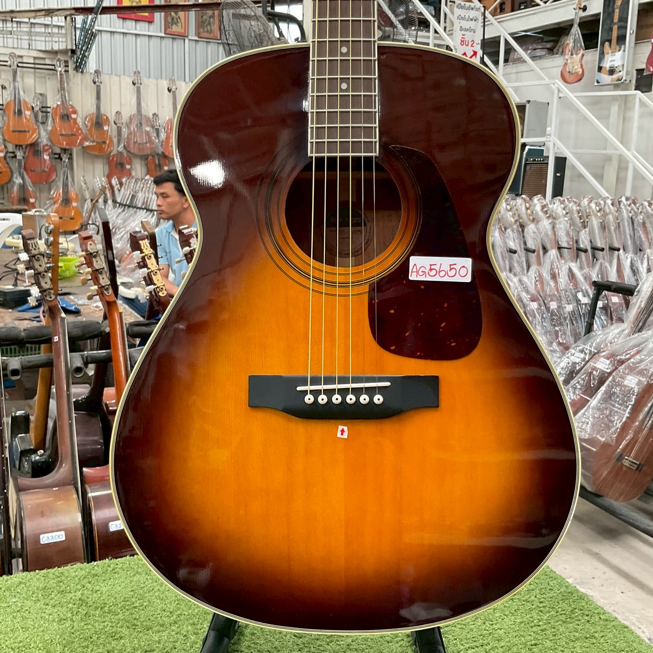 กีต้าร์โปร่ง MORRIS : MF-306TS - ร้านเครื่องดนตรีมือสองญี่ปุ่น กีต้าร์โปร่ง MORRIS : MF-306TS - ร้านเครื่องดนตรีมือสองญี่ปุ่น