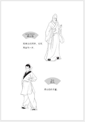 หนังสืออ่านนอกเวลาภาษาจีน เรื่องม่านประเพณี (ระดับ 1) 学汉语分级读物(第1级): 梁山伯与祝英台 Folktales - Chinese Graded Readers(Level 1): The Butterfly Lovers
