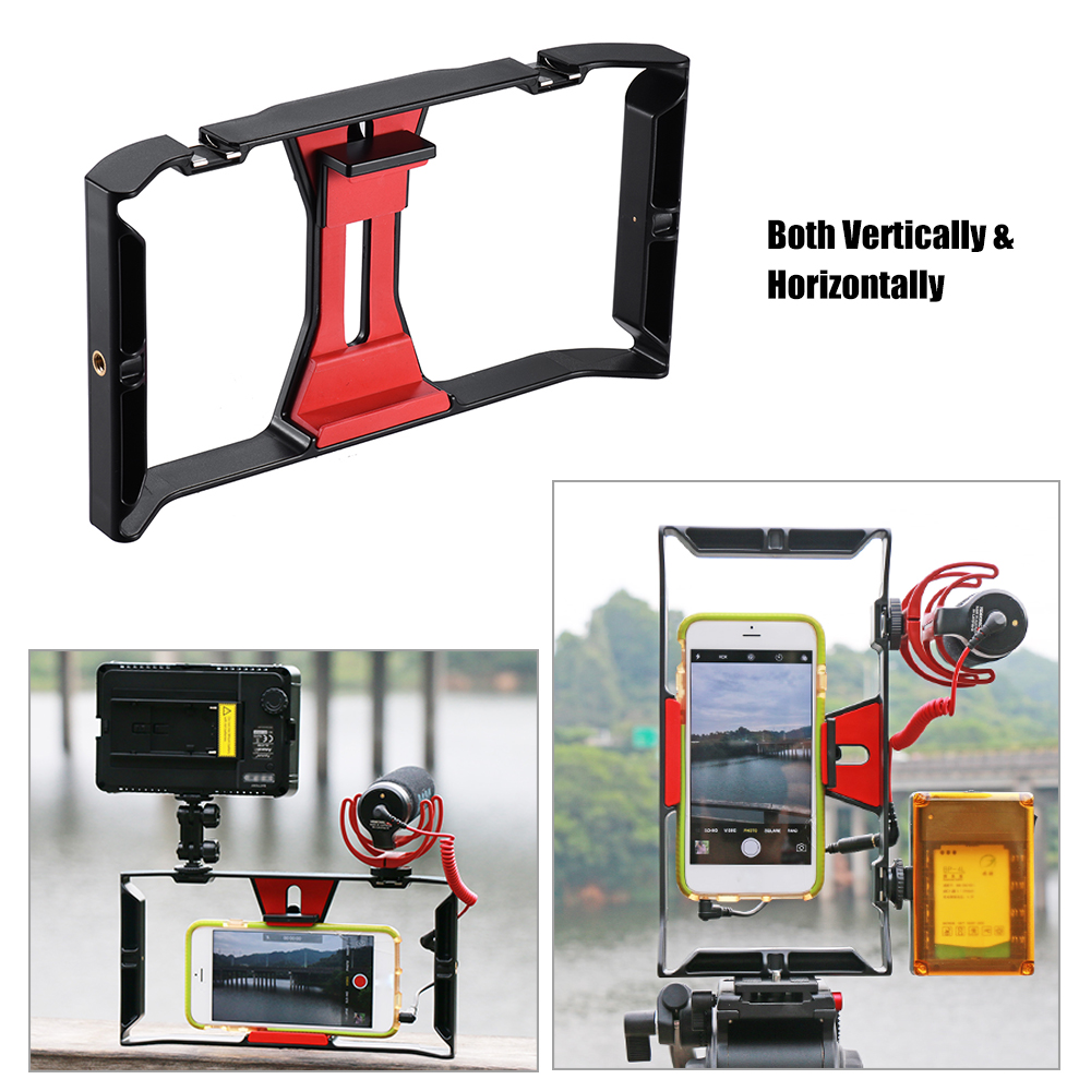 ขาจับมือถือ Smartphone สำหรับถ่ายวิดีโอ Handheld Smartphone Film Making Rig