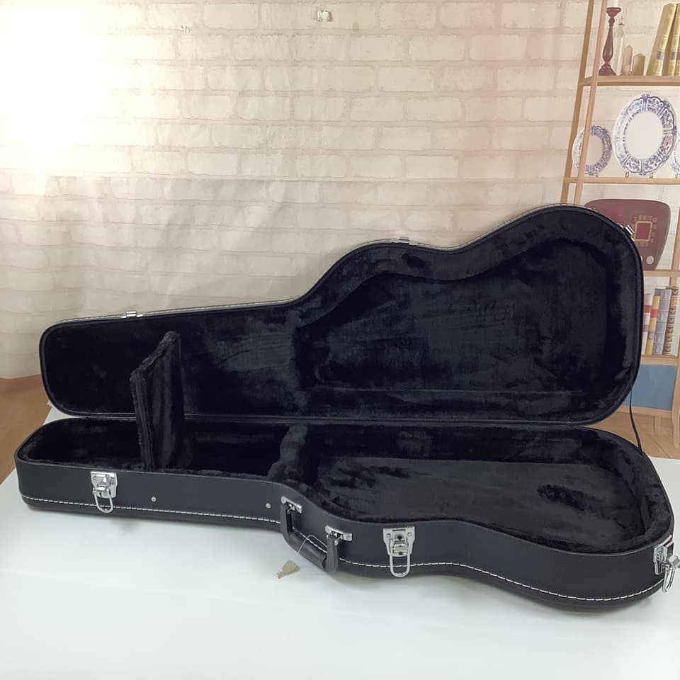 กล่องเคสกีต้าร์ไฟฟ้า (ใส่ได้ทุกทรง SD,LP,TL,SG) สีดำ