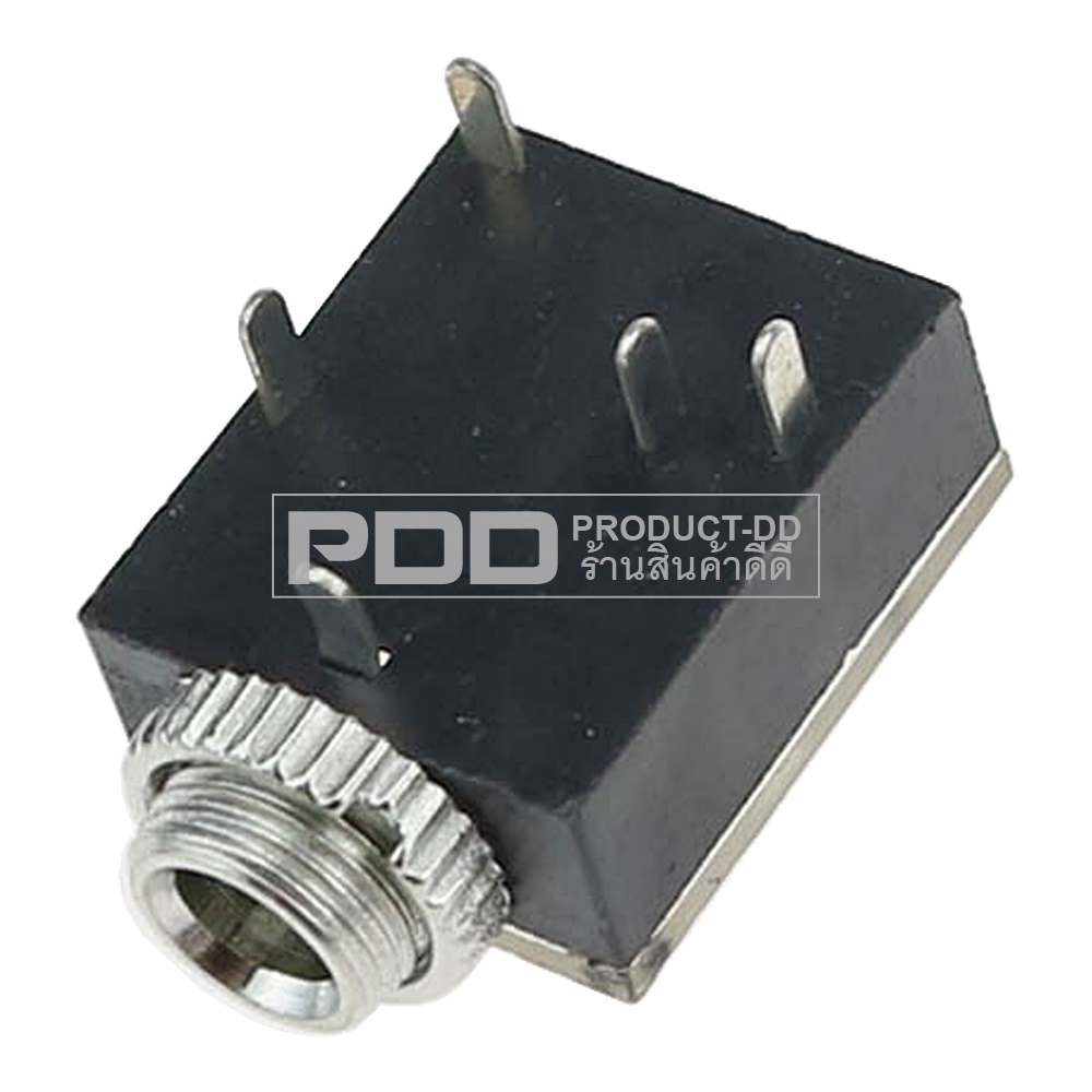 ซ็อกเก็ตหูฟังตัวเมีย 5 ขา ขนาด 3.5 มม. แบบสเตอริโอ ใช้กับปลั๊คหูฟังแบสเตอริโอขนาด 3.5 มม.