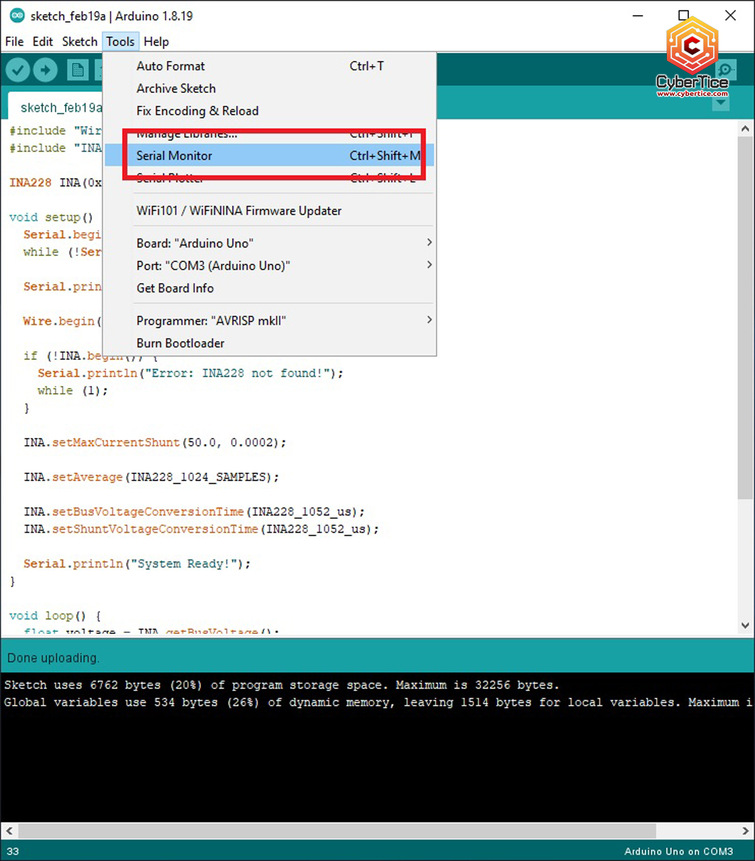 สอนใช้งาน Arduino INA228 โมดูลวัดแรงดัน กระแส และกำลังไฟ แรงดันสูงสุด ...