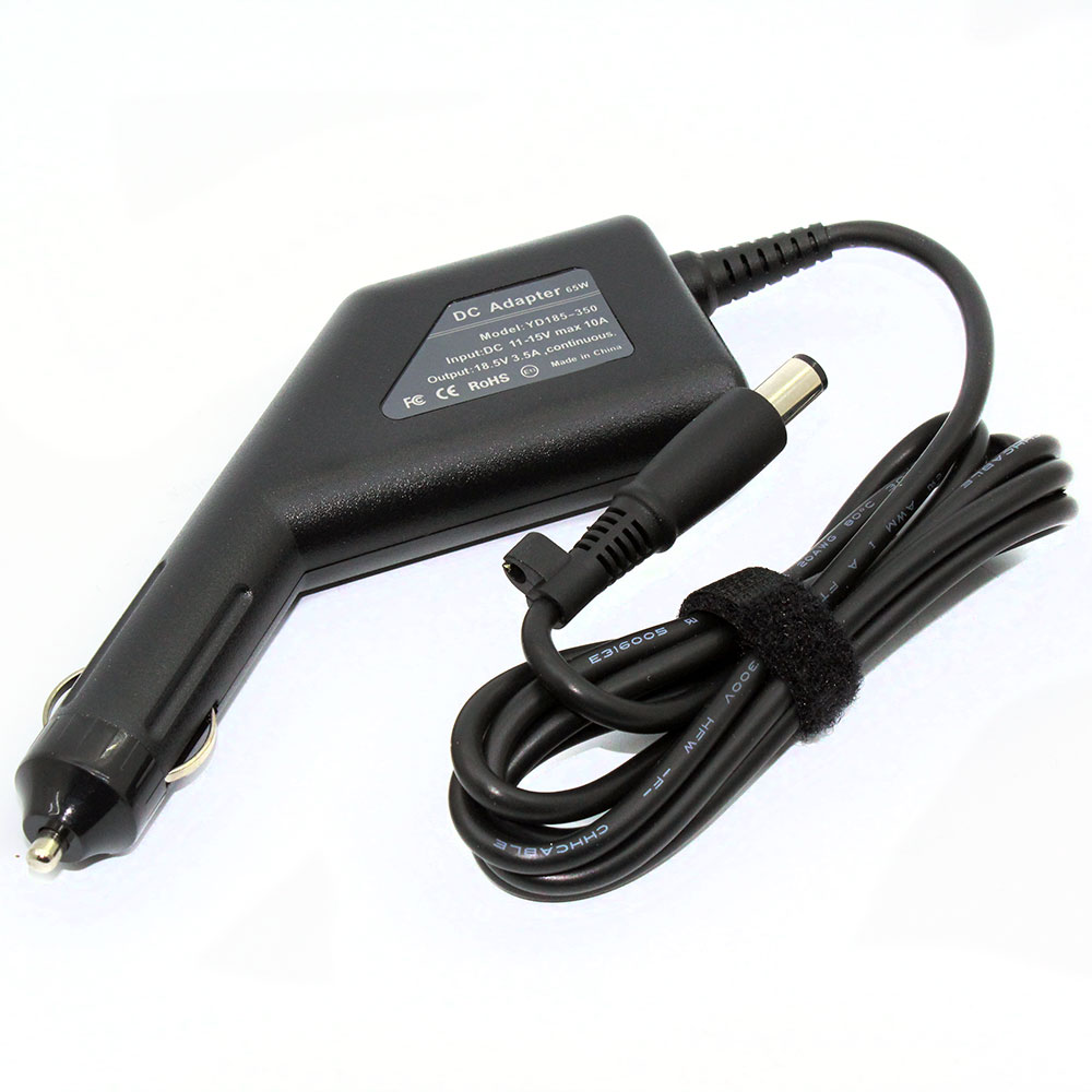 Adapter Notebook HP 18.5V/3.5A (หัวเข็ม) (ชาร์จไฟในรถยนต์)