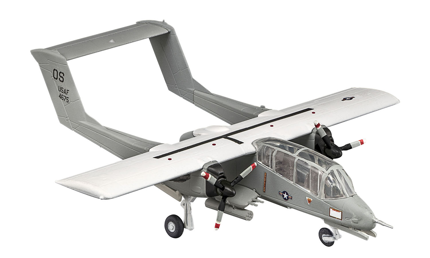 โมเดลเครื่องบินรบจำลอง ยี่ห้อเอฟทอย ขนาด 1/144 ชุด F-toys Wing Kit Collection VS12 OV-10 Bronco และ A-10 Thunderbolt II #1A