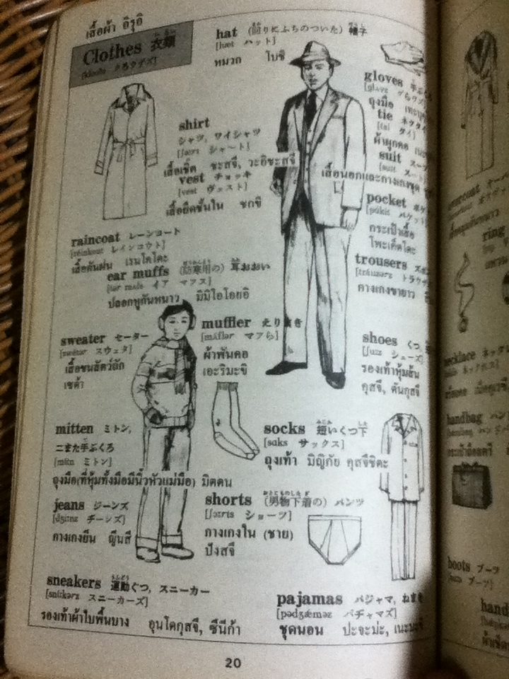 พจนานุกรมภาพ ญี่ปุ่น-อังกฤษ-ไทย