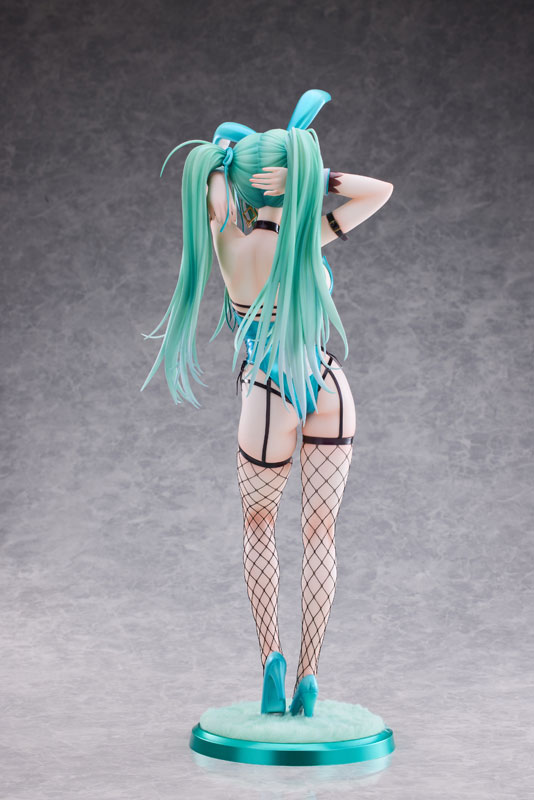 [Bonus] Green Twin Tail Bunny-chan Fishnet Tights Ver. 1/4 Complete Figure(Pre-order)