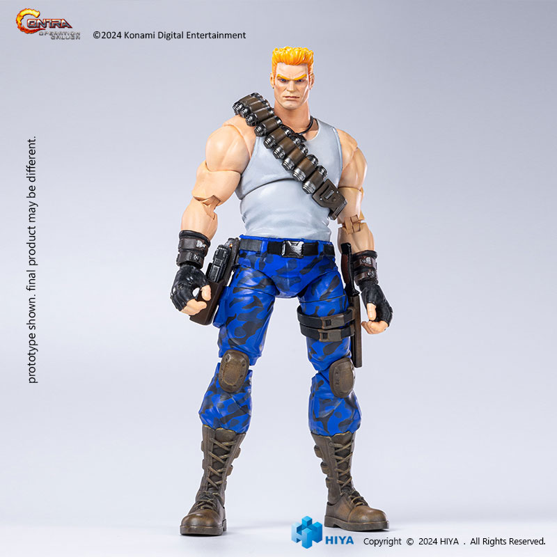 Contra: Operation Galuga 1/12 Exquisite Basic Action Figure Bill Rizer(Provisional Pre-order)