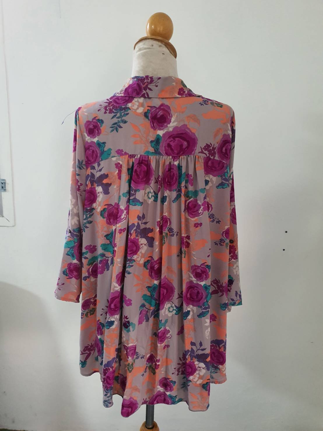 FF05659 เสื้อแฟชั่น ชีฟอง หลากสี อก 50 นิ้ว