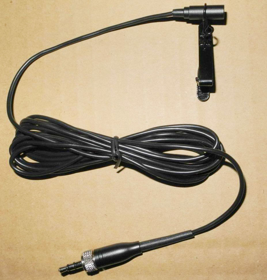 ไมค์เหน็บ Clip-On Lavalier Microphone สำหรับตัวส่ง Sennheiser EW100, EW300, EW500 G1, G2, G3
