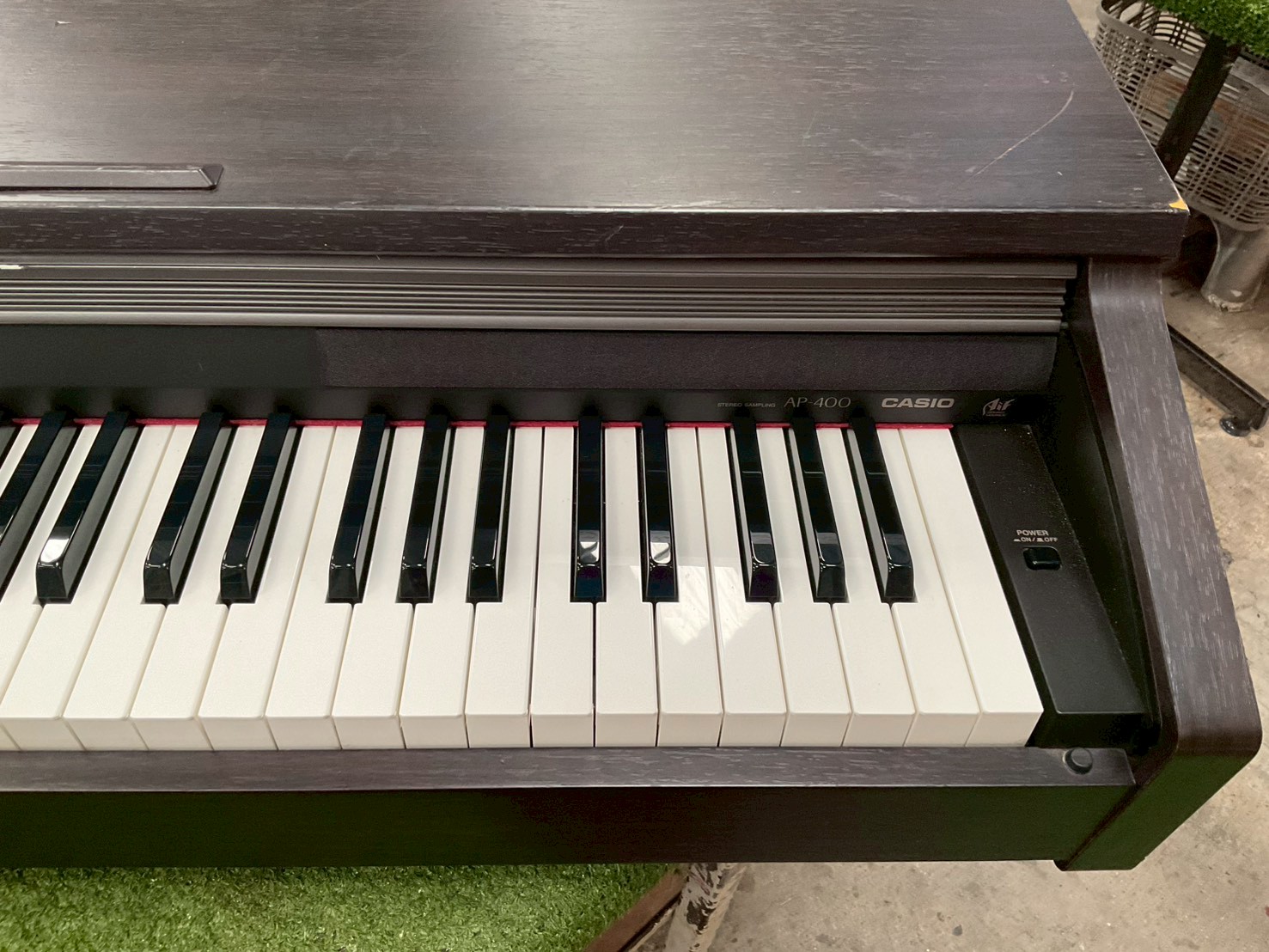 เปียโน CASIO : AP-400 สินค้าไม่พร้อมใช้งาน (ต้องซ่อม)
