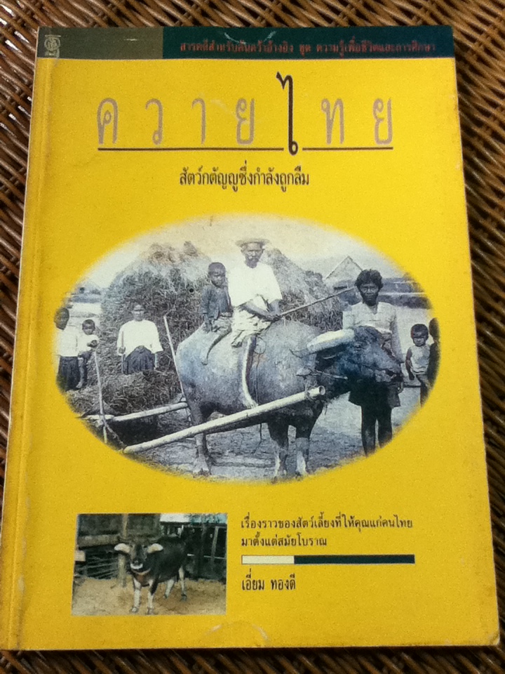 ควายไทย สัตว์กตัญญูซึ่งกำลังถูกลืม/ เอี่ยม ทองดี