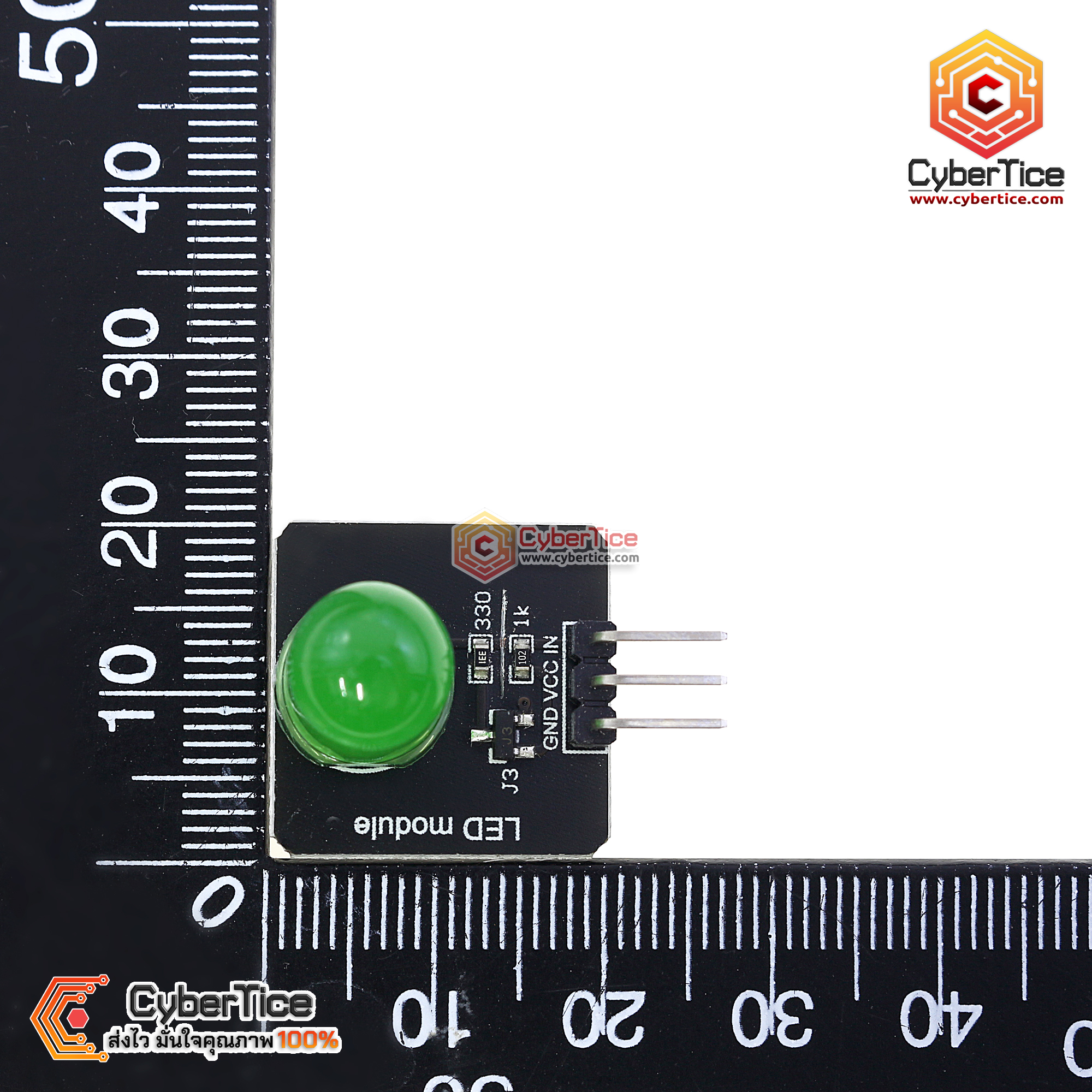 LED Light sensor Module โมดูล LED 10mm สีเขียว - ขาย Arduino อุปกรณ์ ...
