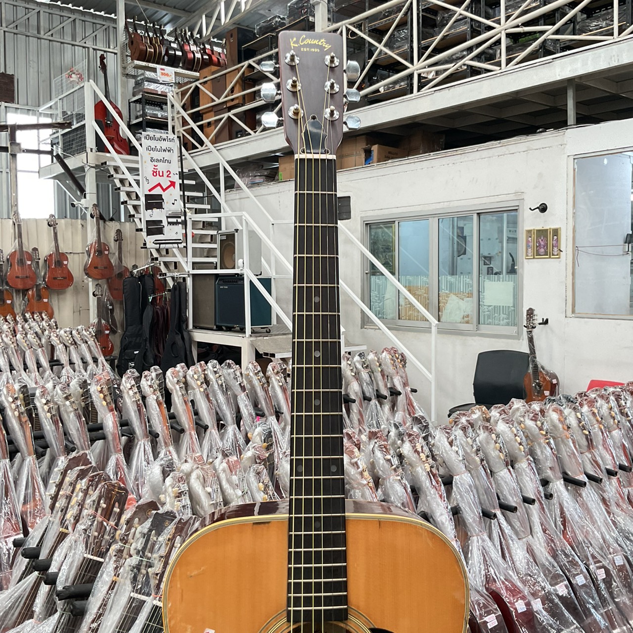 กีต้าร์โปร่ง K.Country : D-180