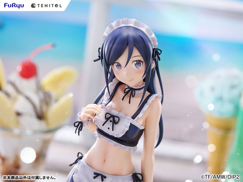 TENITOL TALL Oreimo 2 Ayase Aragaki Swimsuit Maid ver. Complete Figure(Pre-order)