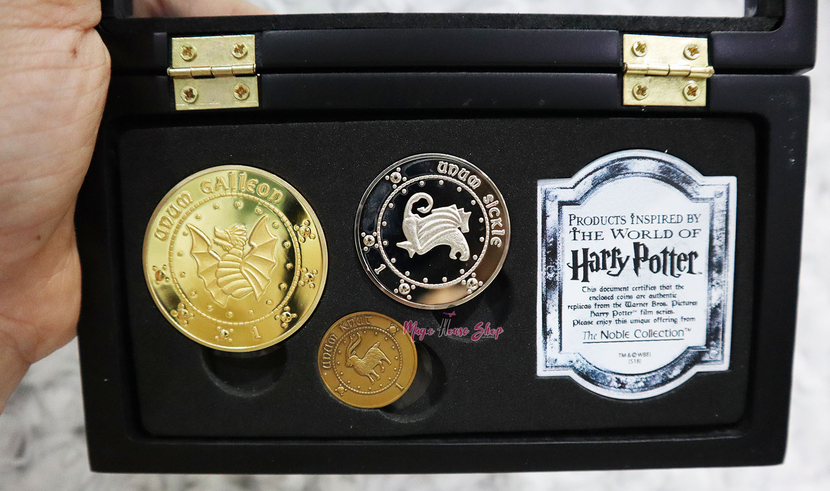 GRINGOTTS Coin Collection เซตเหรียญธนาคารกริงกอตส์