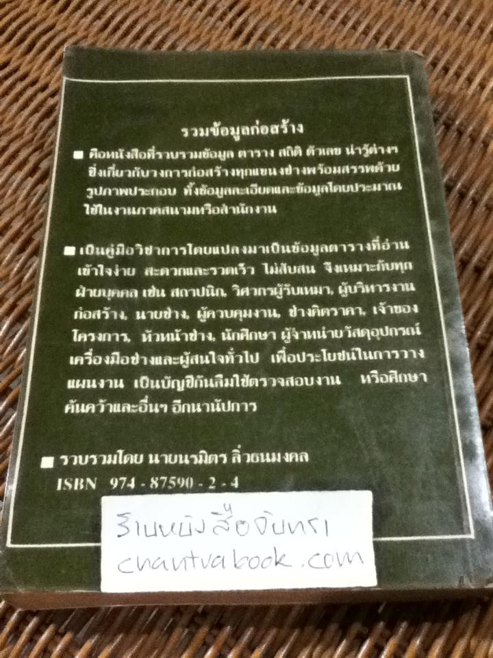 รวมข้อมูลก่อสร้าง/ นรมิตร ลิ่วธนมงคล