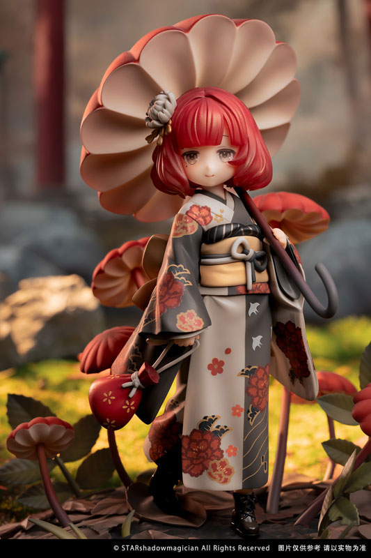 [Bonus] Mushroom Girls Series No.6 Marasmius Haematocephalus 1/1 Complete Figure(Pre-order)