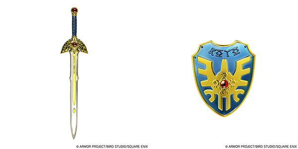 Dragon Quest Metallic Items Gallery Special Erdrick's Sword & Erdrick's Shield(Pre-order)