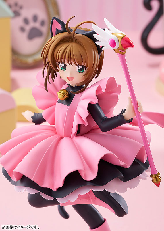POP UP PARADE Cardcaptor Sakura Clow Card Arc Sakura Kinomoto: Black Cat Costume Ver. L Size(Pre-order)