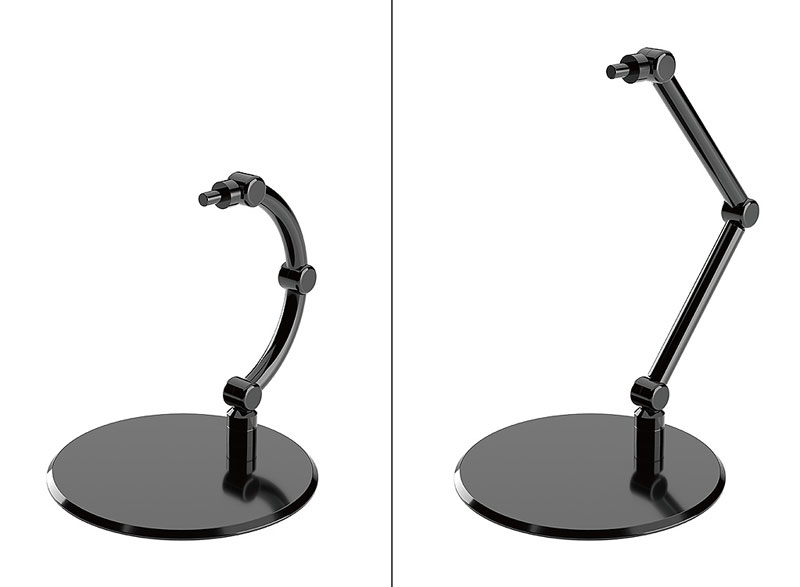 The Simple Stand mini x 4 BLACK (for Small Figures & Chibi Figures)(Pre-order)