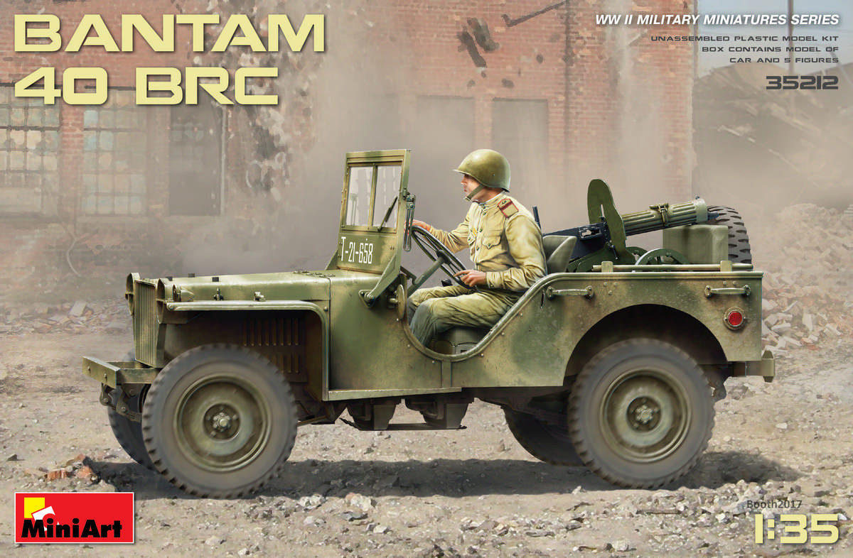 โมเดลรถทหาร MiniArt ขนาด 1/35 MI35212 Bantam 40 Brc