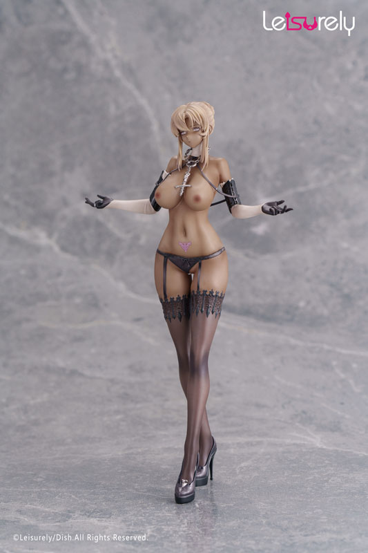 Black Nun Illustrated by DISH 1/7 Complete Figure(Pre-order)