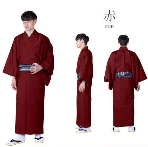 ชุดกิโมโนชาย แบบดั้งเดิม 男性の伝統的な着物 Traditional Men's Kimono