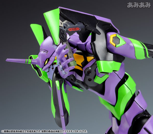 Evangelion: 2.0 You Can (Not) Advance 1/400 General-Purpose Humanoid Battle Weapon Android EVA-01 Test Type Plastic Model(In-Stock)