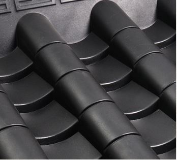 หลังคากระเบื้องชายคาแบบโบราณ เกาหลี จีน ญี่ปุ่น สำหรับตกแต่งสถานที่ต่างๆ 仿古瓦合成树脂瓦仿古瓦合成树脂瓦 Chinese Korean Japanese Antique Eaves for Decorations