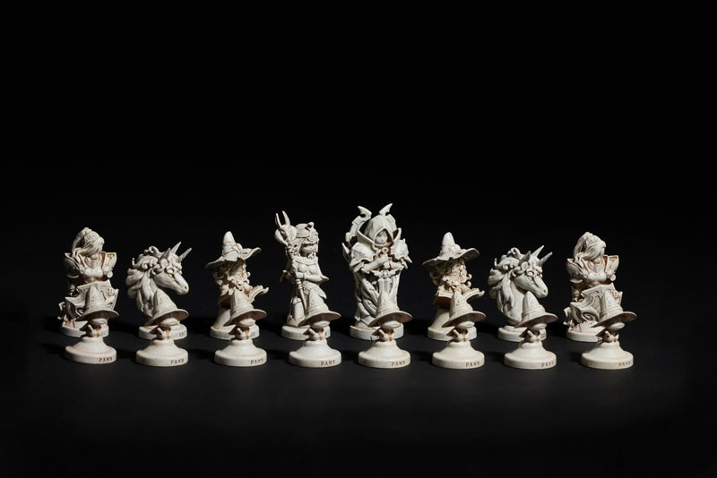 [Summoners War] Chess Set (Light VS Darkness)(Provisional Pre-order)
