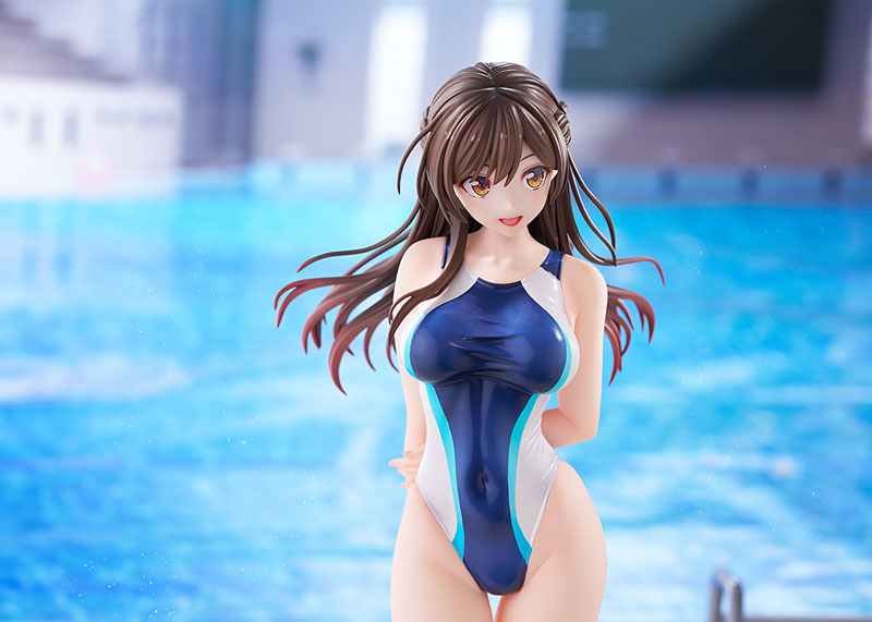 Rent-A-Girlfriend Chizuru Mizuhara Light Blue Line Competition Swimsuit Ver. 1/7 Complete Figure(Pre-order)