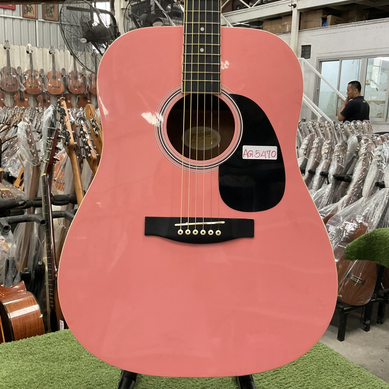 กีต้าร์โปร่ง Prologue : MD-100 PINK