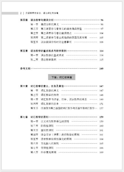หนังสือการสอนภาษาจีน: การออกเสียง คำศัพท์ ไวยากรณ์และตัวอักษรจีน 汉语要素教学法：语法词汇教学篇 Chinese Pedagogy of Pronunciation, Vocabulary, Grammar and Chinese Character