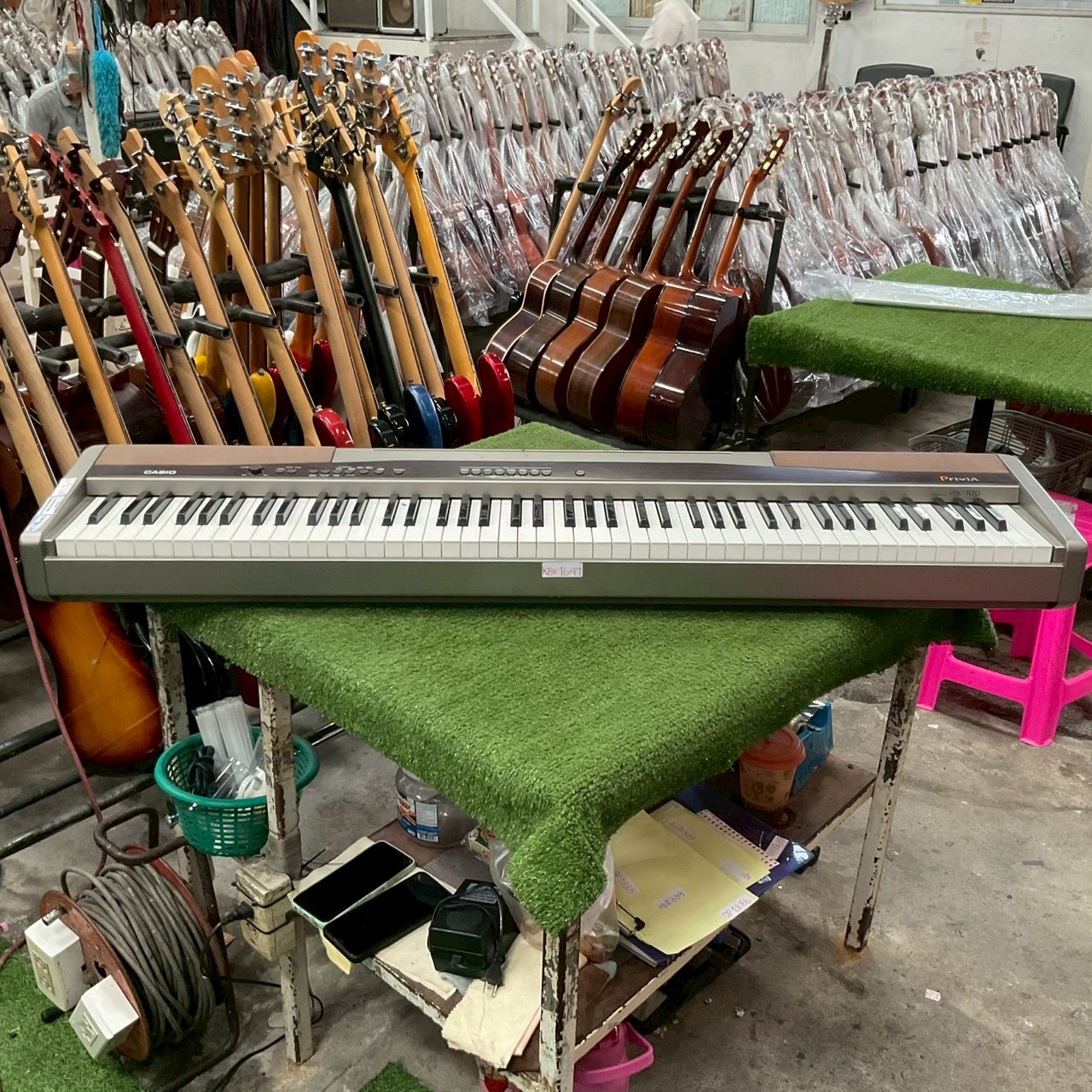 เปียโน CASIO : PX-100 สินค้าไม่พร้อมใช้งาน (ต้องซ่อม)