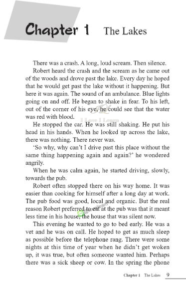 หนังสืออ่านนอกเวลาภาษาอังกฤษเรื่อง Love in the Lakes (ระดับ 4) Love in the Lakes (Level 4)