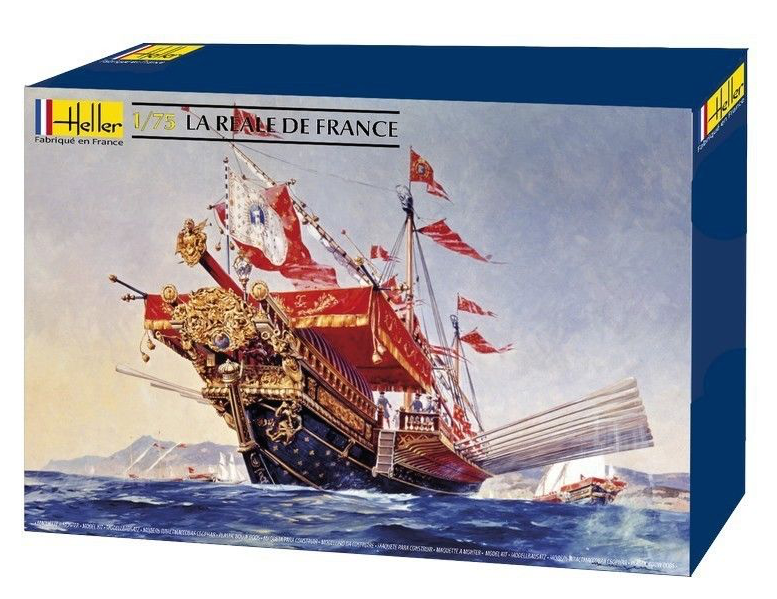 โมเดลเรือเดินสมุทร ขนาด 1/75 Heller HL80898 La Reale De France