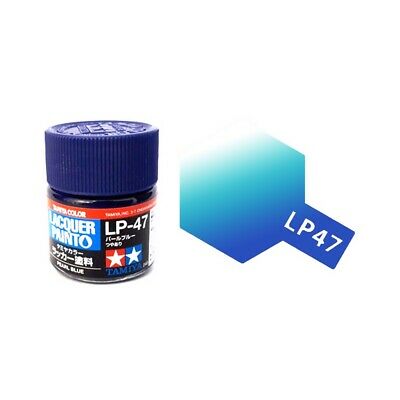 สีทาโมเดลสูตรแลคเกอร์ทามิย่า Tamiya Lacquer Painto LP-47 Pearl Blue