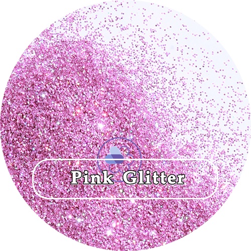 Color Pink : Pink glitter ผงกากเพชรสีชมพู