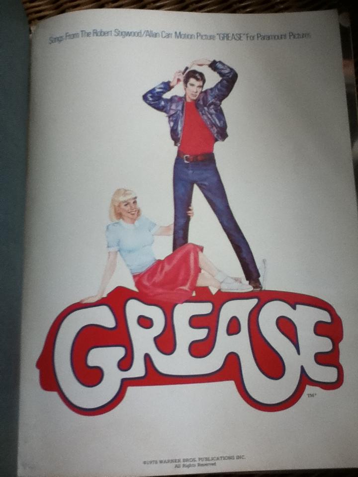 GREASE Original Soundtrack Songs from the Motion Picture