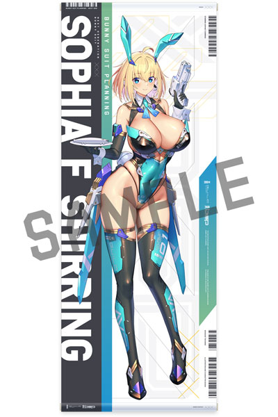 Bunny Suit Planning Almost Life-size Wall Scroll Sophia F. Shirring Bunny Agent Ver.(Pre-order)