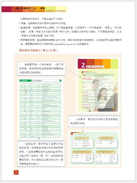 แบบเรียนภาษาจีน Speak and Act: Beginning Chinese (Volume 1) Textbook 一言一行学中文（上册）·课本 Speak and Act: Beginning Chinese (Volume 1) Textbook