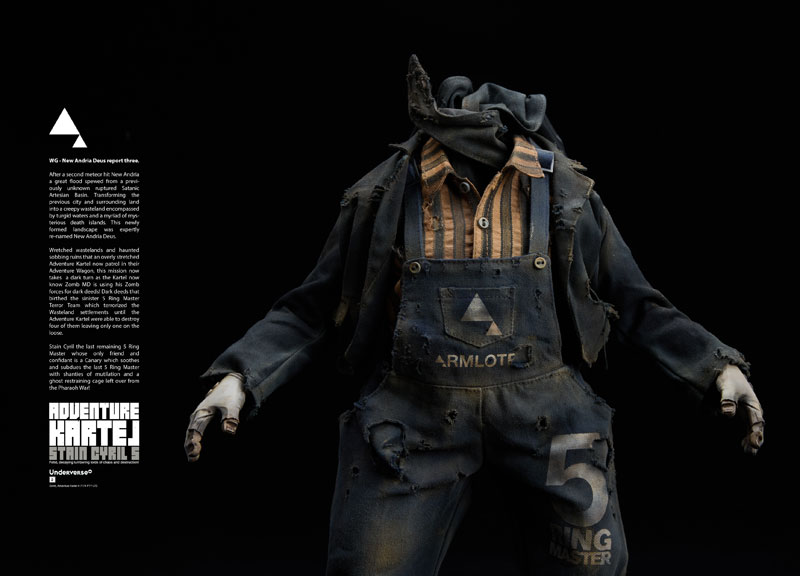 ADVENTURE KARTEL STAIN CYRIL 5 1/6 Collectible Figure(Pre-order)