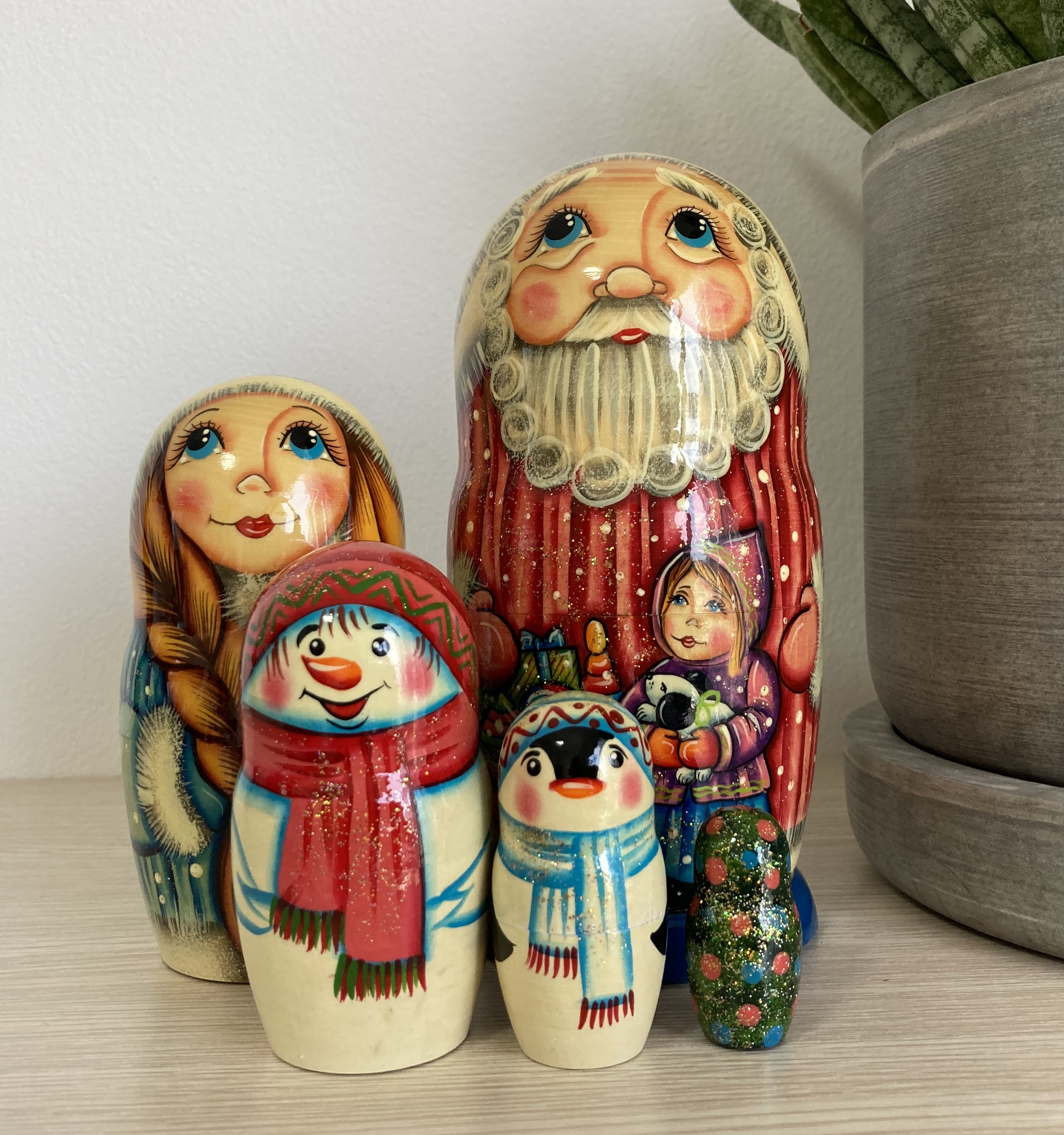 ตุ๊กตาแม่ลูกดก (Matryoshka) - From Russia With Love "Santa Claus"