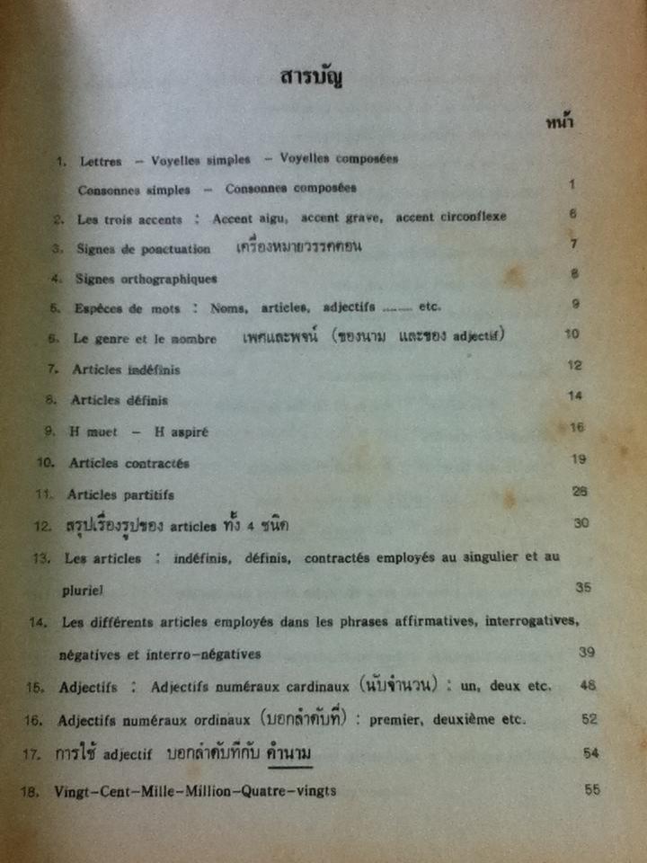 ไวยากรณ์ฝรั่งเศส 1/ อัมพิกา มีกังวาล