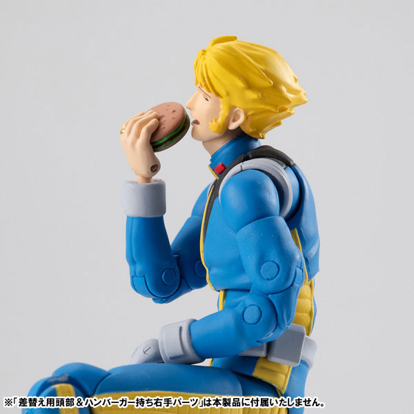 G.M.G. COLLECTION 11 Mobile Suit Gundam Earth Federation Forces Sleggar Law Normal Suit Ver. Posable Figure(Pre-order)