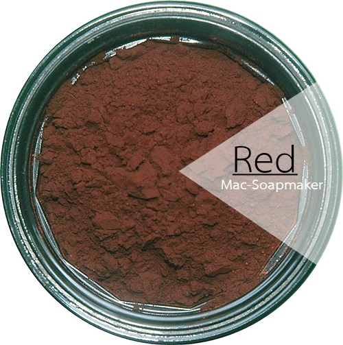 Color Red : Strawberry red 34 %, สีผสม แดงสตอเบอรี่ CI 14720 (31.4%) and CI 15985(2.6 %)