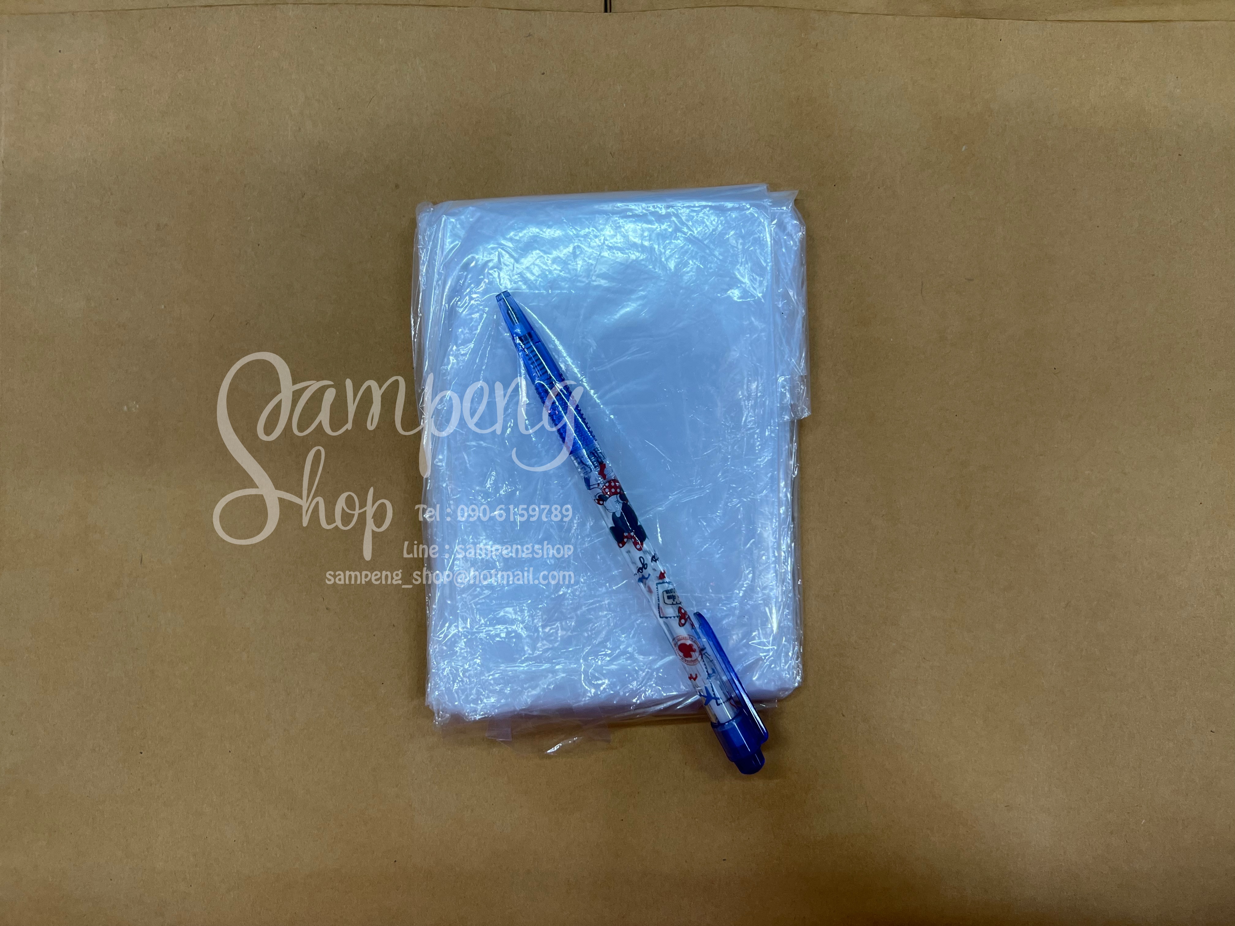 เสื้อฝน 50ผืน แบบใส